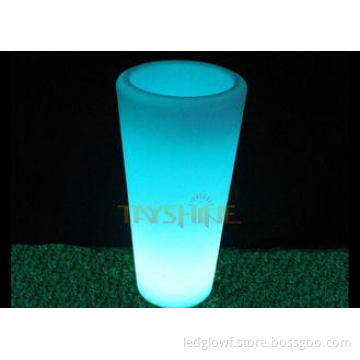 Glamorous Chargeable LED Light Ice Bucket For Wine With Rem